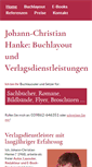 Mobile Screenshot of jchanke.de